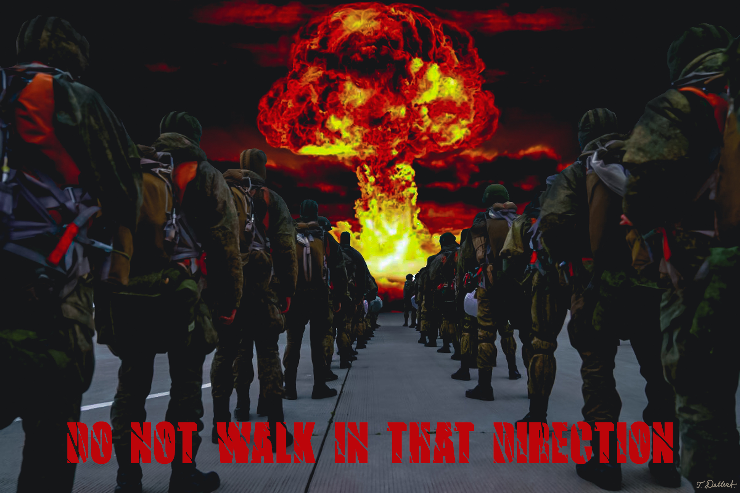 Small. Wrong direction 